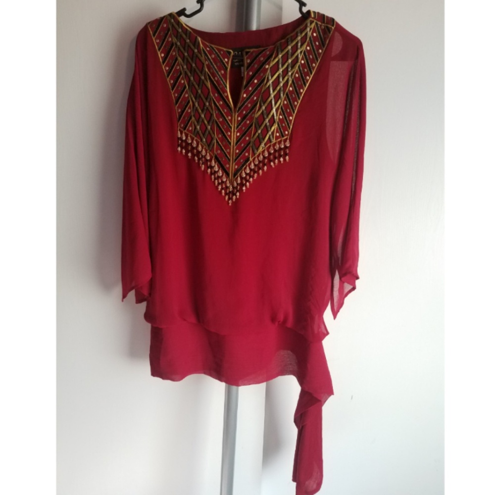 Bob Mackies Wearable Art Small Top